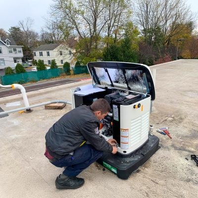 generator installation 1